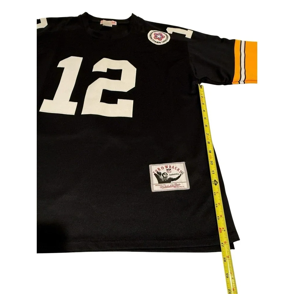 Terry Bradshaw Mitchell & Ness Authentics Philadelphia Pa #12 Throwback Jersey